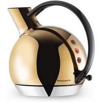 photo giulietta, electric kettle in 18/10 stainless steel - 1.2 l - gold 3
